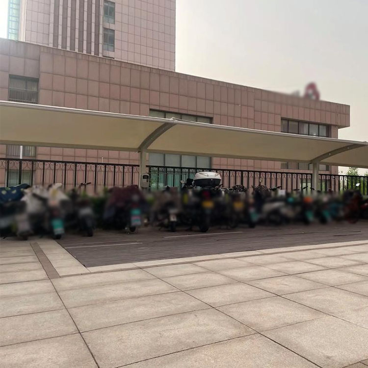 东明县膜结构电动车棚